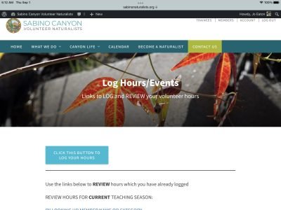 ENTER YOUR HOURS - It’s time to report to USFS