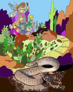 Critter Scene Investigation, Desert Scene